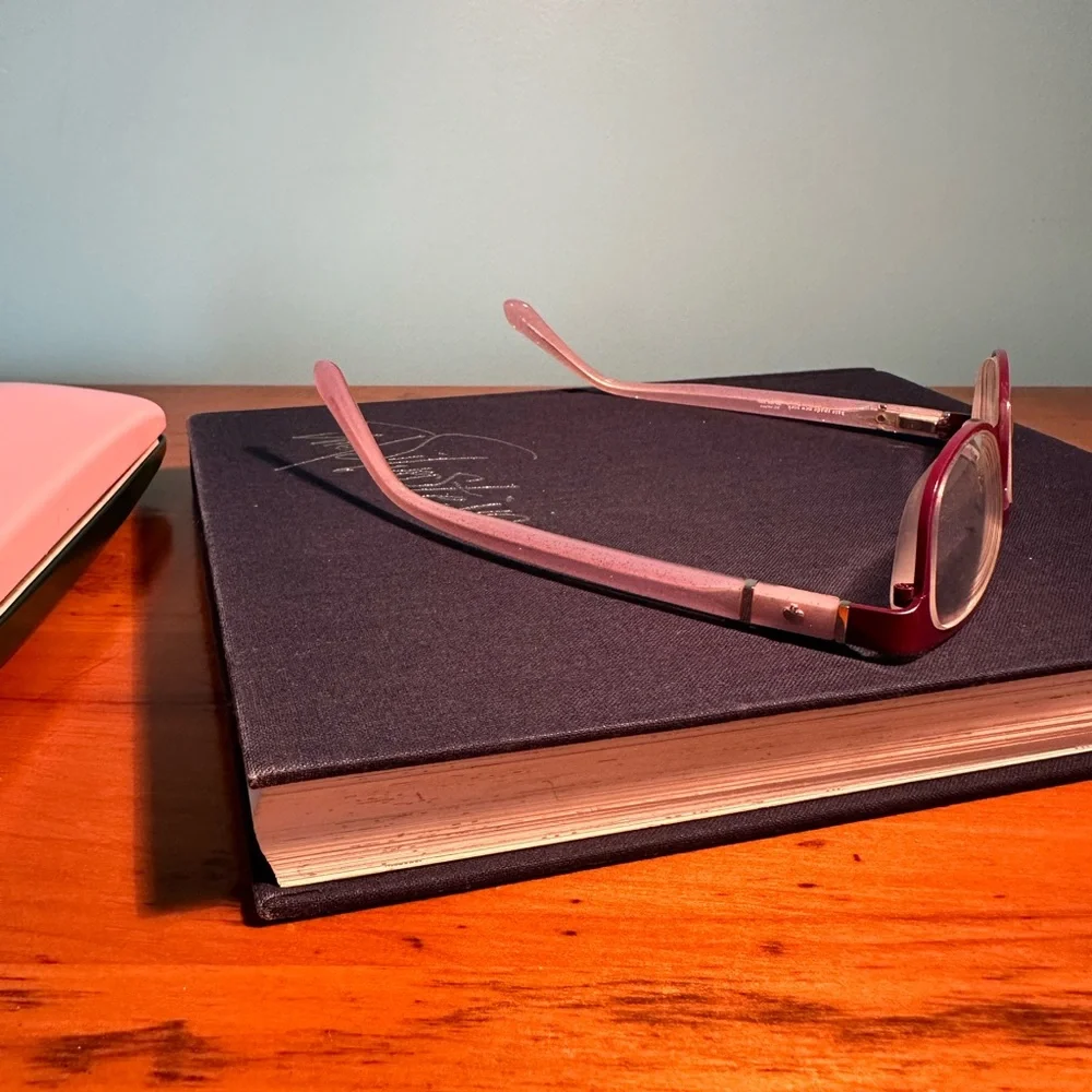 kate spade new york Pink Glitter Mulberry Eyeglasses JAYLA OW74 Size 50-17-135